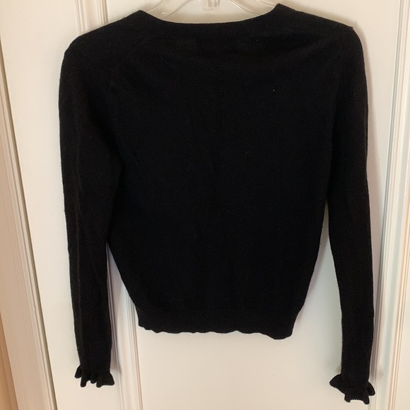 Banana republic black cardigan size s with fine Italian yarn by filpucci - Picture 7 of 7